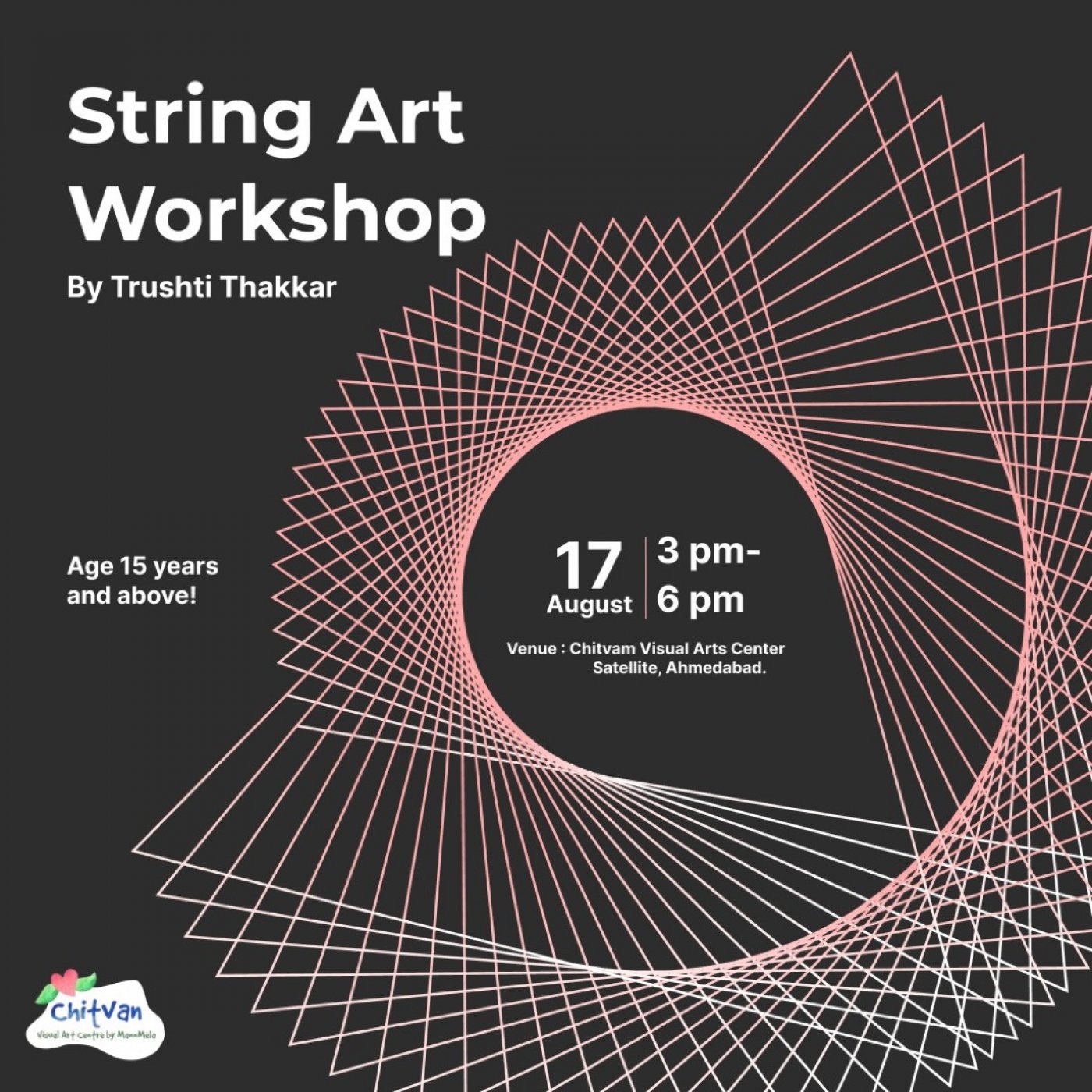 String art Workshop, 17 August | Event in Ahmedabad | AllEvents