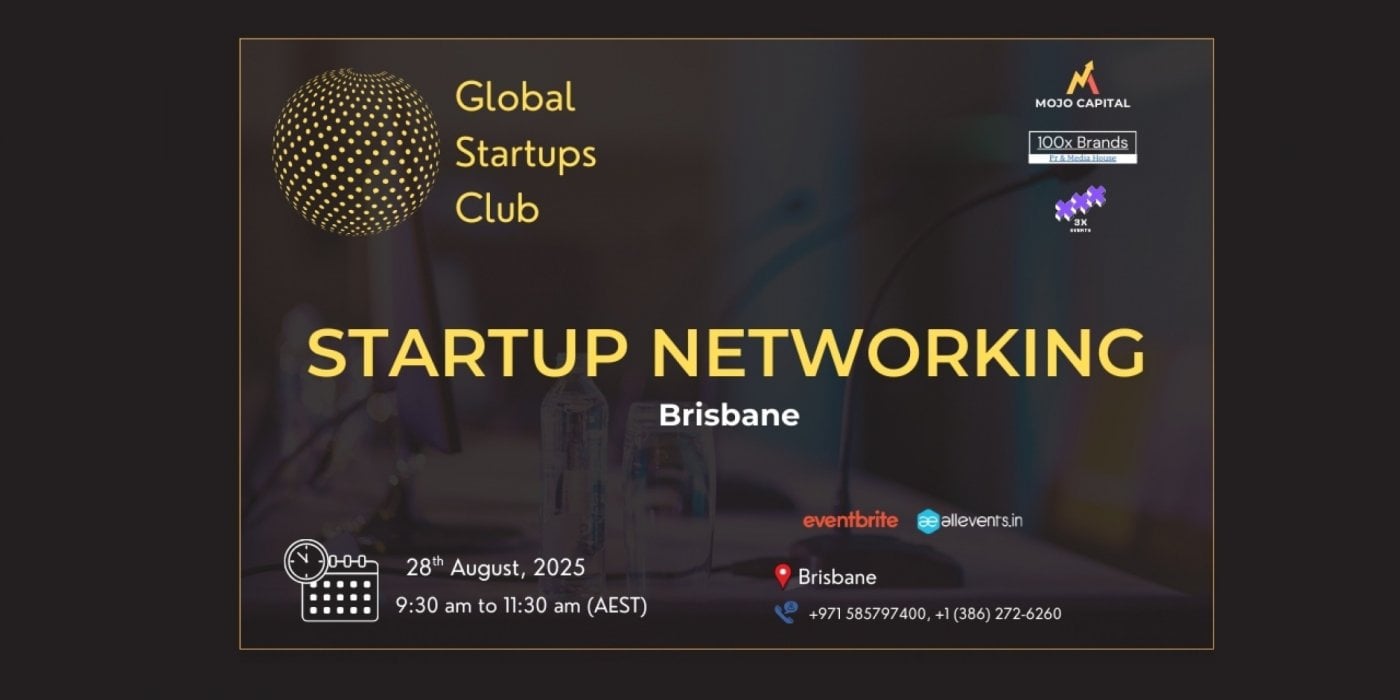 Global Startups Club Startup Networking Brisbane 2025, 28 August | Event in Brisbane | AllEvents