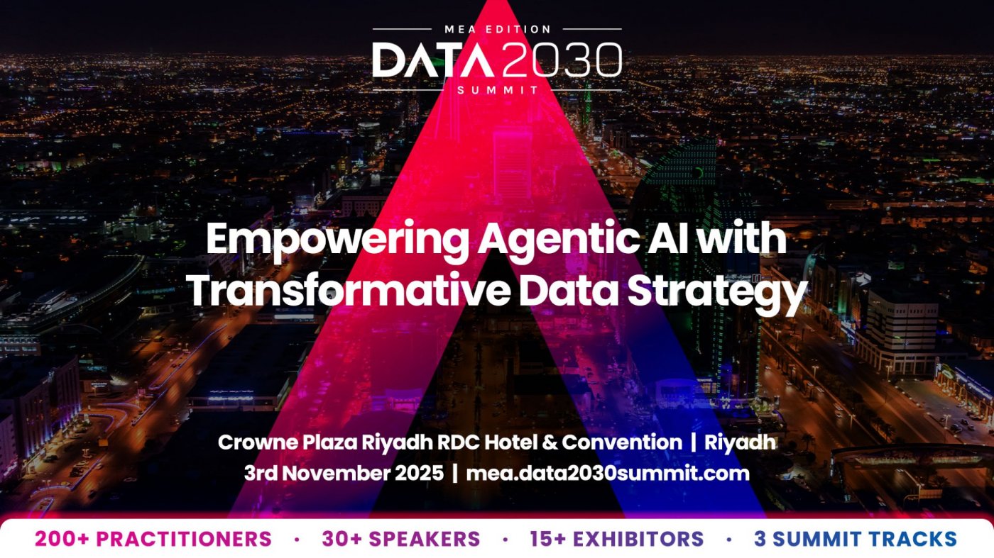 Data 2030 Summit MEA, 3 November | Event in Riyadh | AllEvents