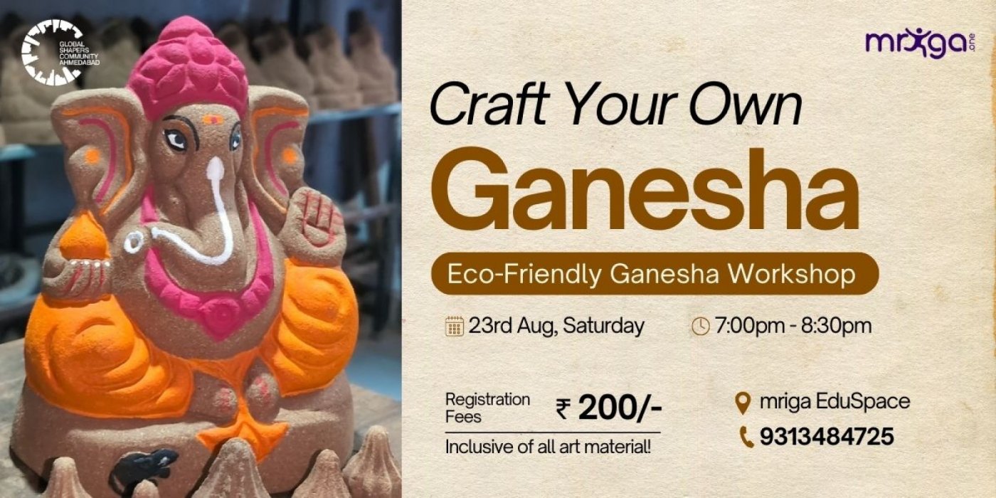 Craft Your Own Ganesha, 23 August | Event in Ahmedabad | AllEvents