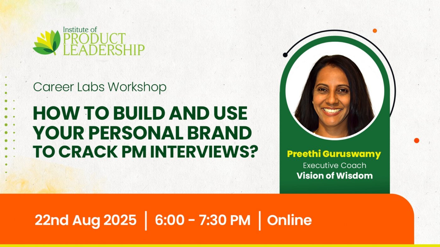 How to Build and Use Your Personal Brand to Crack PM Interviews, 22 August | Online Event | AllEvents
