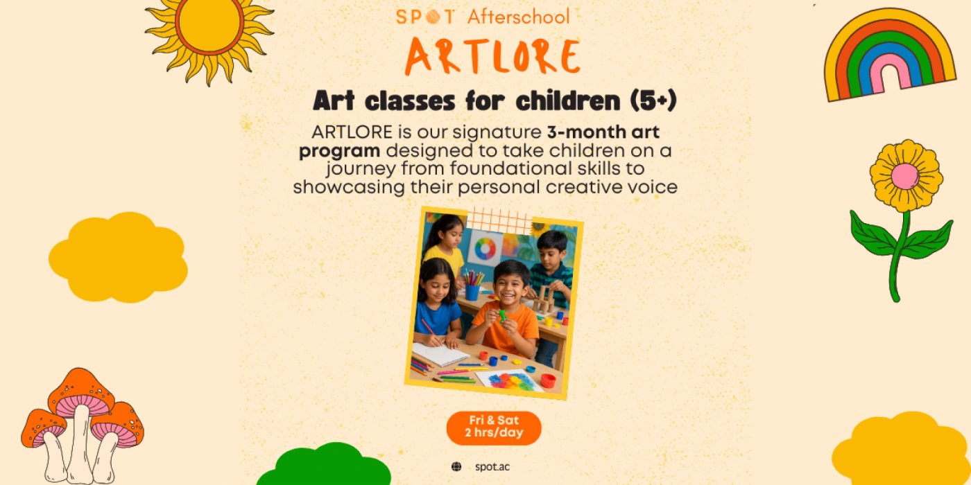 SPOT presents: Artlore – A Wholesome Art Adventure!, 22 August | Event in Bangalore | AllEvents