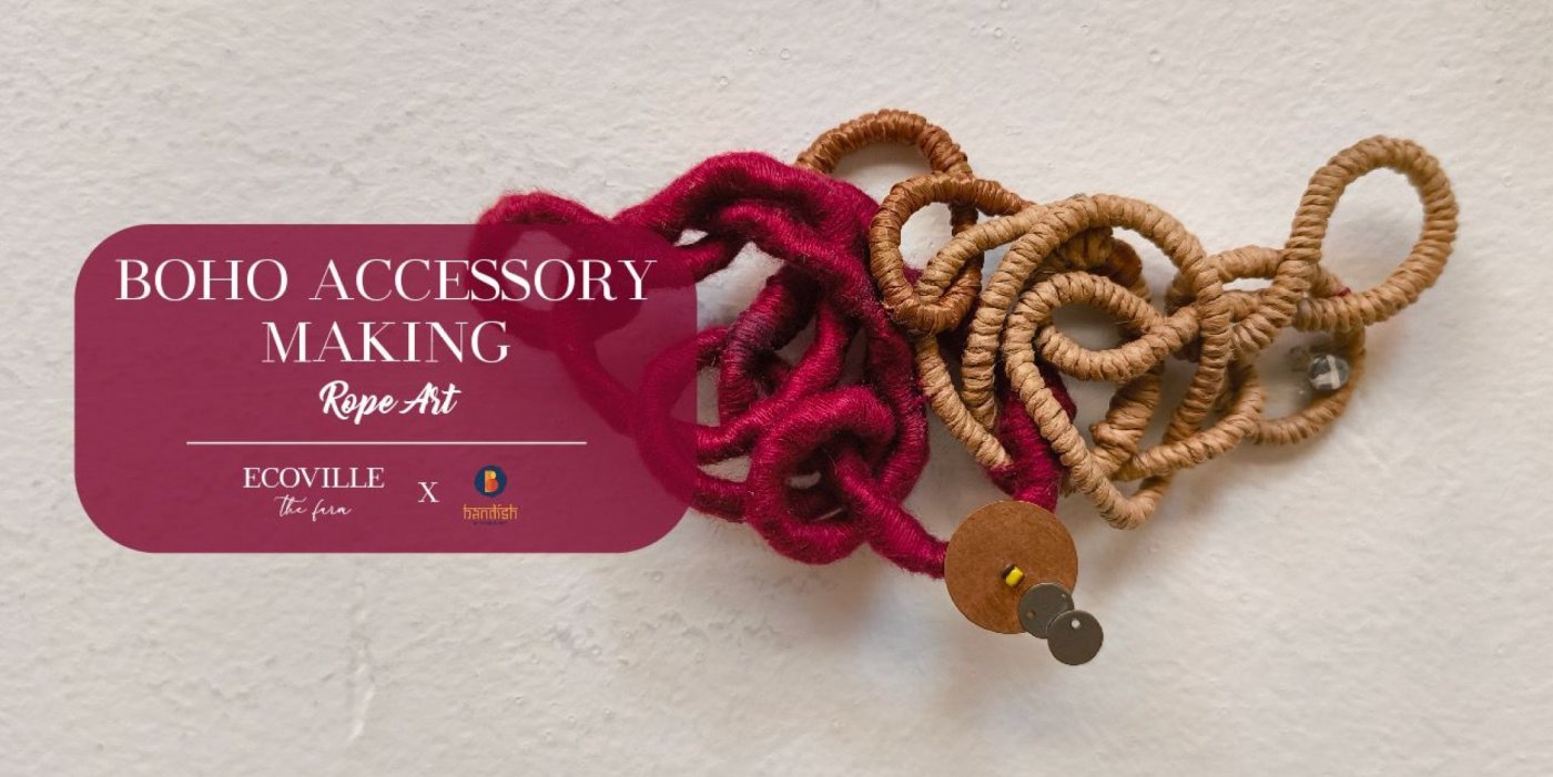 Boho Accessory Making- Rope Art, 23 August | Event in Pune | AllEvents