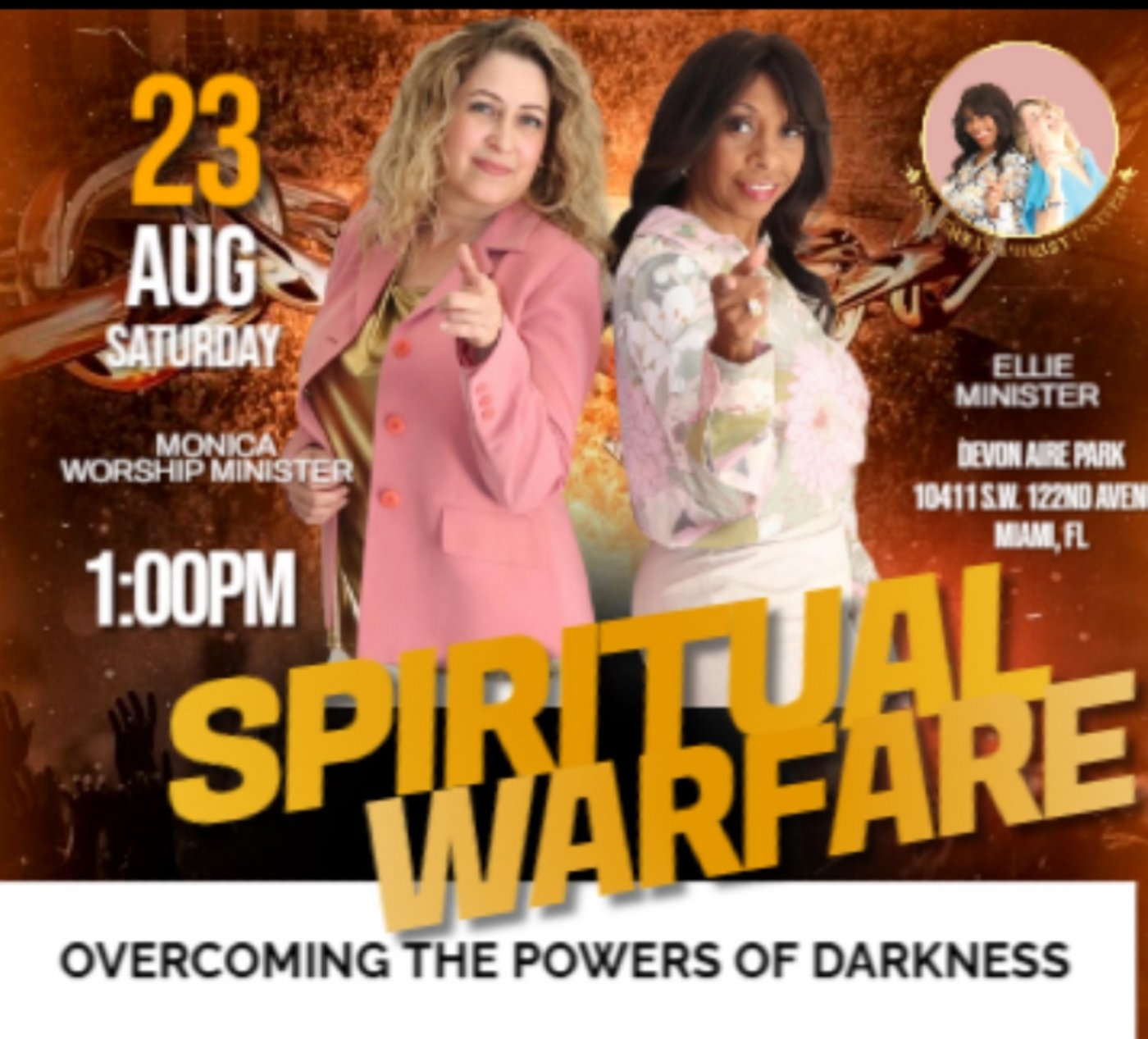 Overcoming the Powers of Darkness , 23 August | Event in Miami | AllEvents