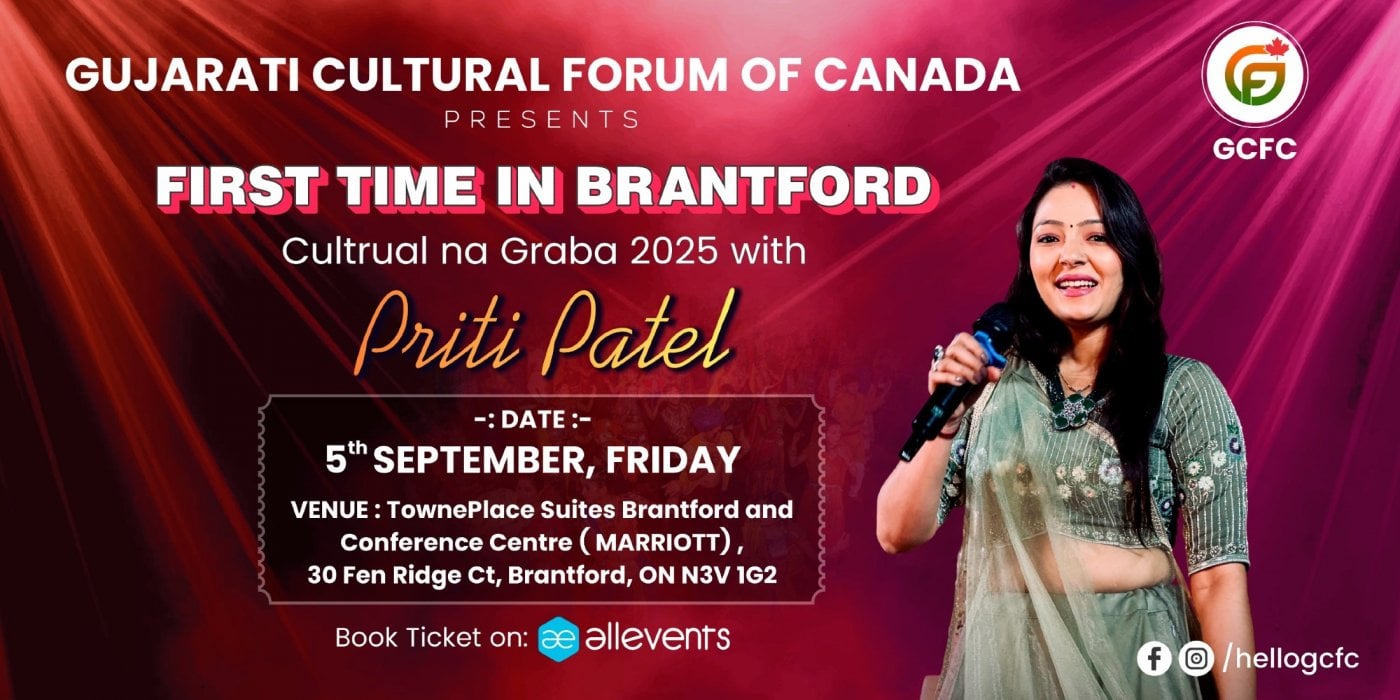 Priti Patel Live Graba Brantford - 2025, 5 September | Event in Brantford | AllEvents