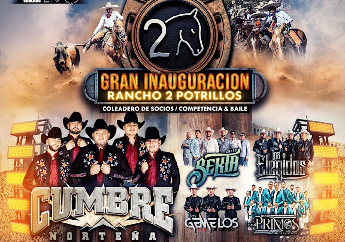Cumbre Norteña En Rancho 2 Potrillos | Event in Woodstock | AllEvents