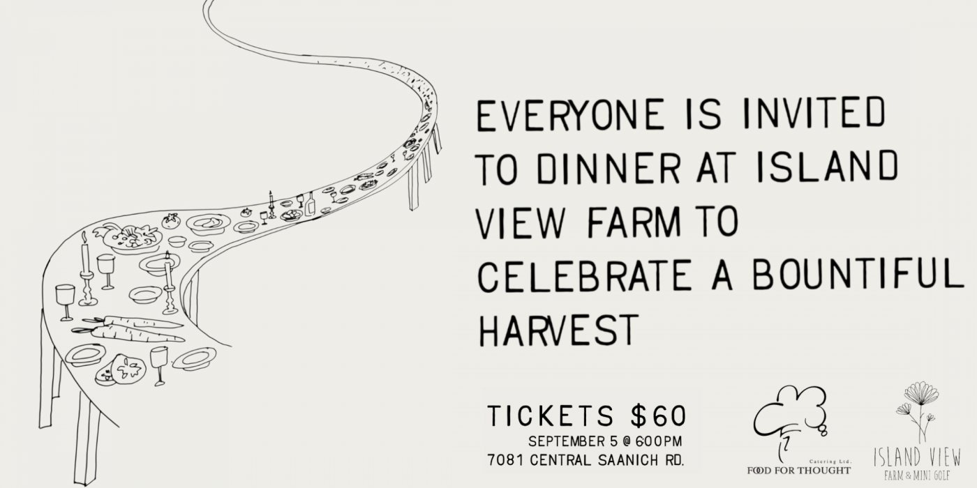 Farm to Table Dinner, 5 September | Event in Saanichton | AllEvents