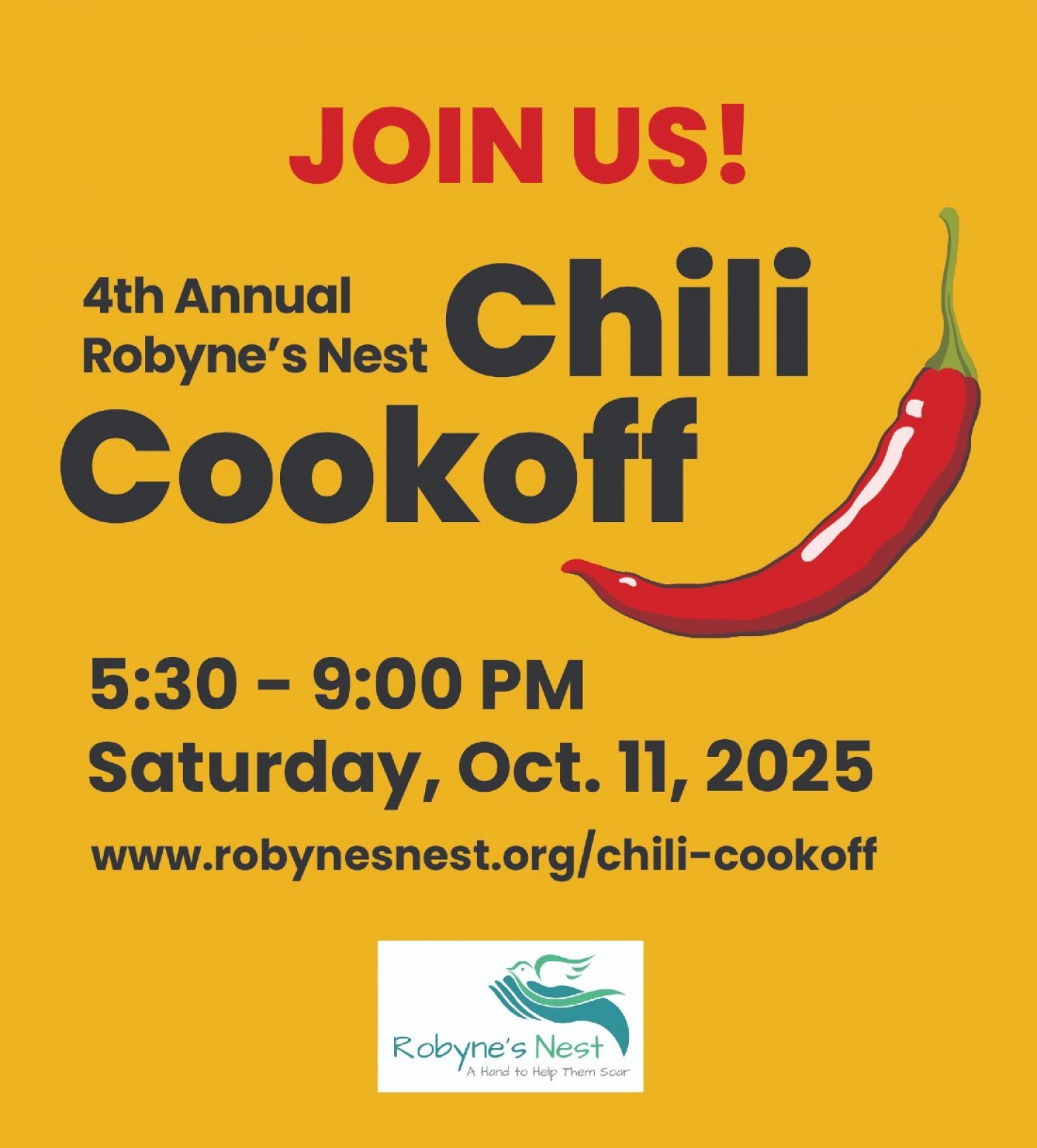 Robyne's Nest 4th Annual Chili Cookoff, 11 October | Event in Huntington Beach | AllEvents