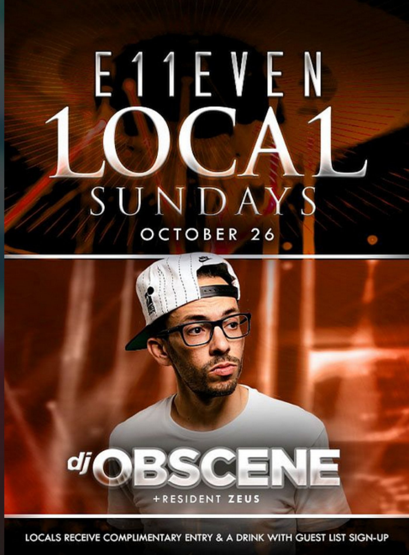 DJ OBSCENE LIVE on Sun, Oct 26 at 08:00 PM EDT at E11EVEN Miami, 26 October | Event in Miami | AllEvents