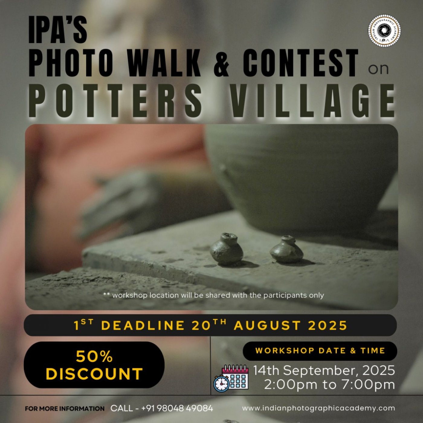 Potters Village - A Photowalk cum Contest by IPA, 14 September | Event in Kolkata | AllEvents