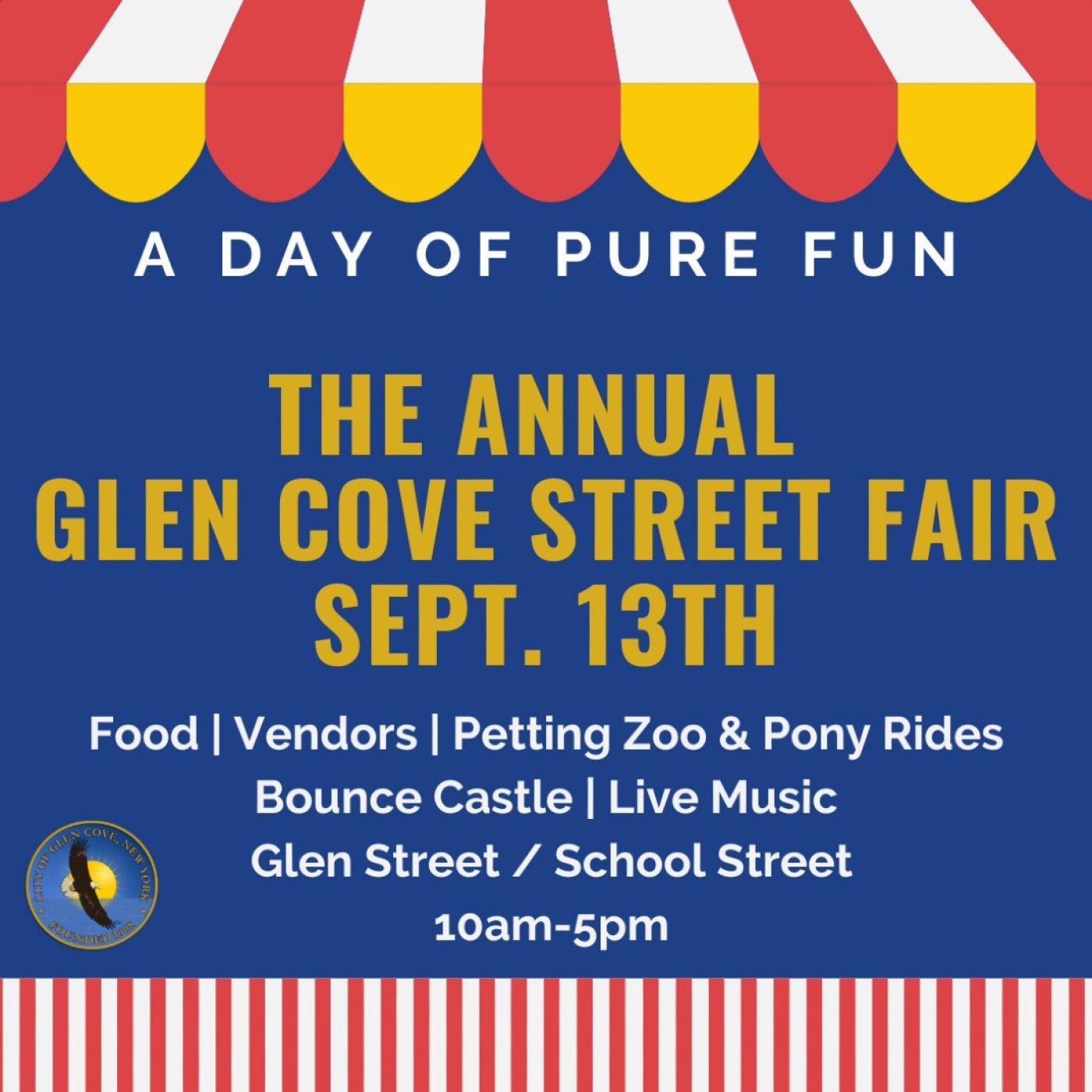 Glen Cove Street Fair Returns – Saturday, September 13, 2025, 13 September | Event in Glen Cove | AllEvents