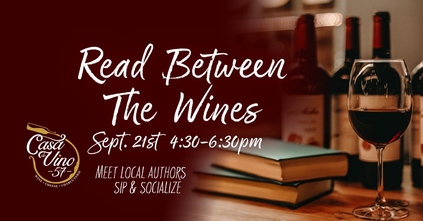 Read Between the Wines - Author's Social, 21 September | Event in Saint Augustine | AllEvents