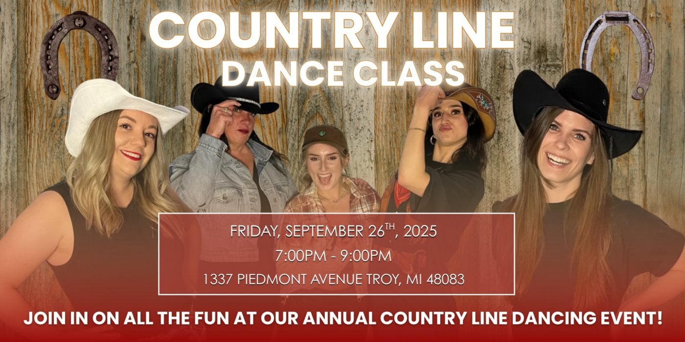 COUNTRY LINE DANCE CLASS | TROY, MI, 26 September | Event in Troy | AllEvents