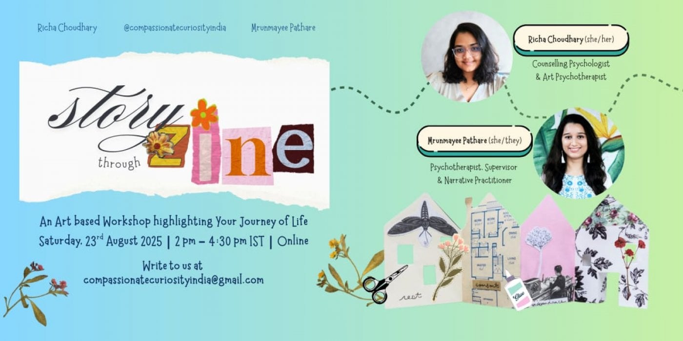 Your Story Through Zine (Art Based Workshop), 23 August | Online Event | AllEvents