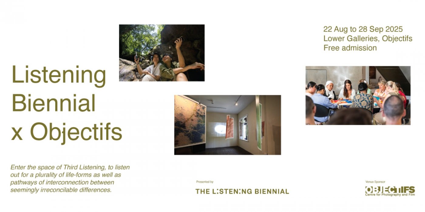 Listening Biennial x Objectifs, 22 August | Event in Singapore | AllEvents