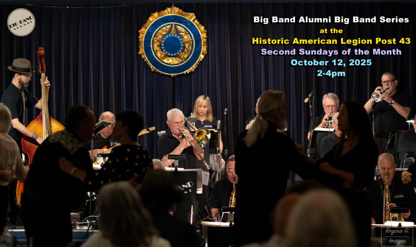 Big Band Series Historic American Legion Post 43, Music and Dancing, October 12, 2025, 12 October | AllEvents