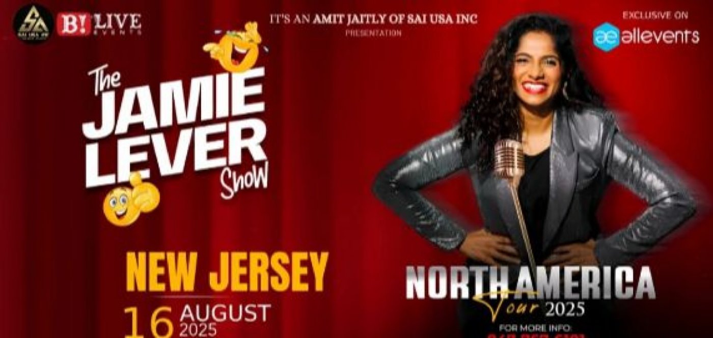 The JAMIE LEVER Show - New Jersey -16th August, 2025, 16 August | Event in Atlantic City | AllEvents