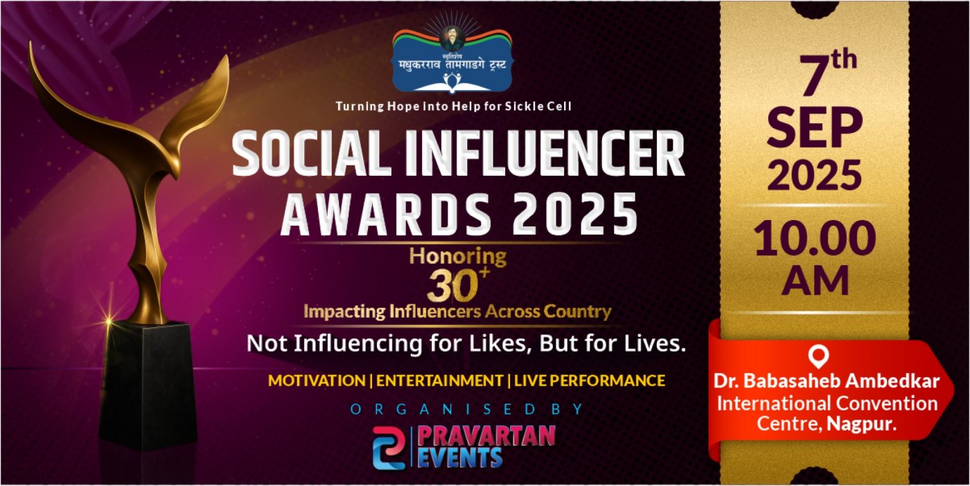 Social Influencer Awards (SIA) 2025, 7 September | Event in Nagpur | AllEvents