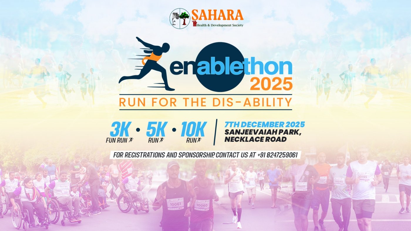 ENABLETHON 2025 3rd Edition (Run for the Dis-Ability), 7 December | Event in Hyderabad | AllEvents