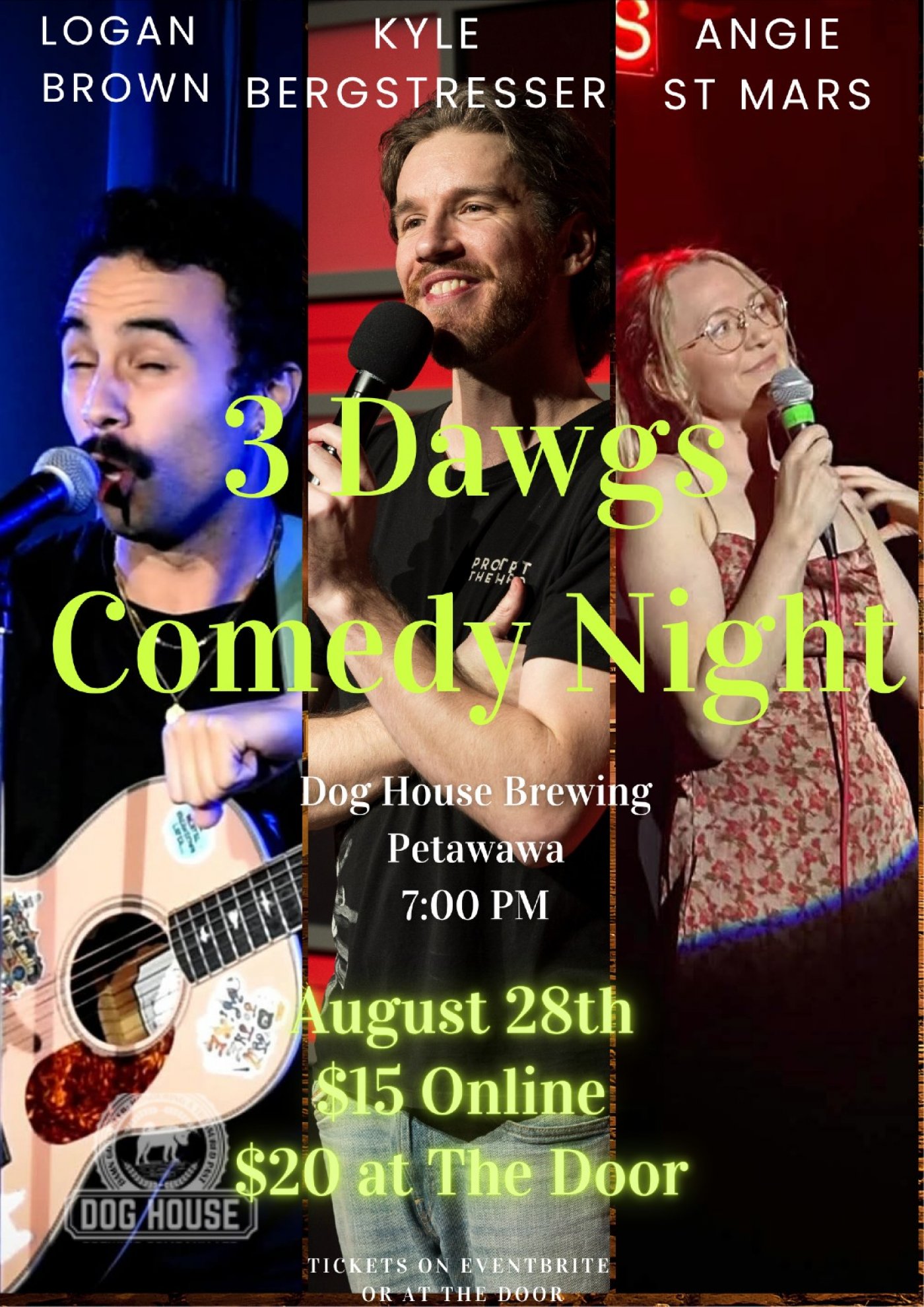 3 Dawgs Comedy, 28 August | Event in Petawawa | AllEvents