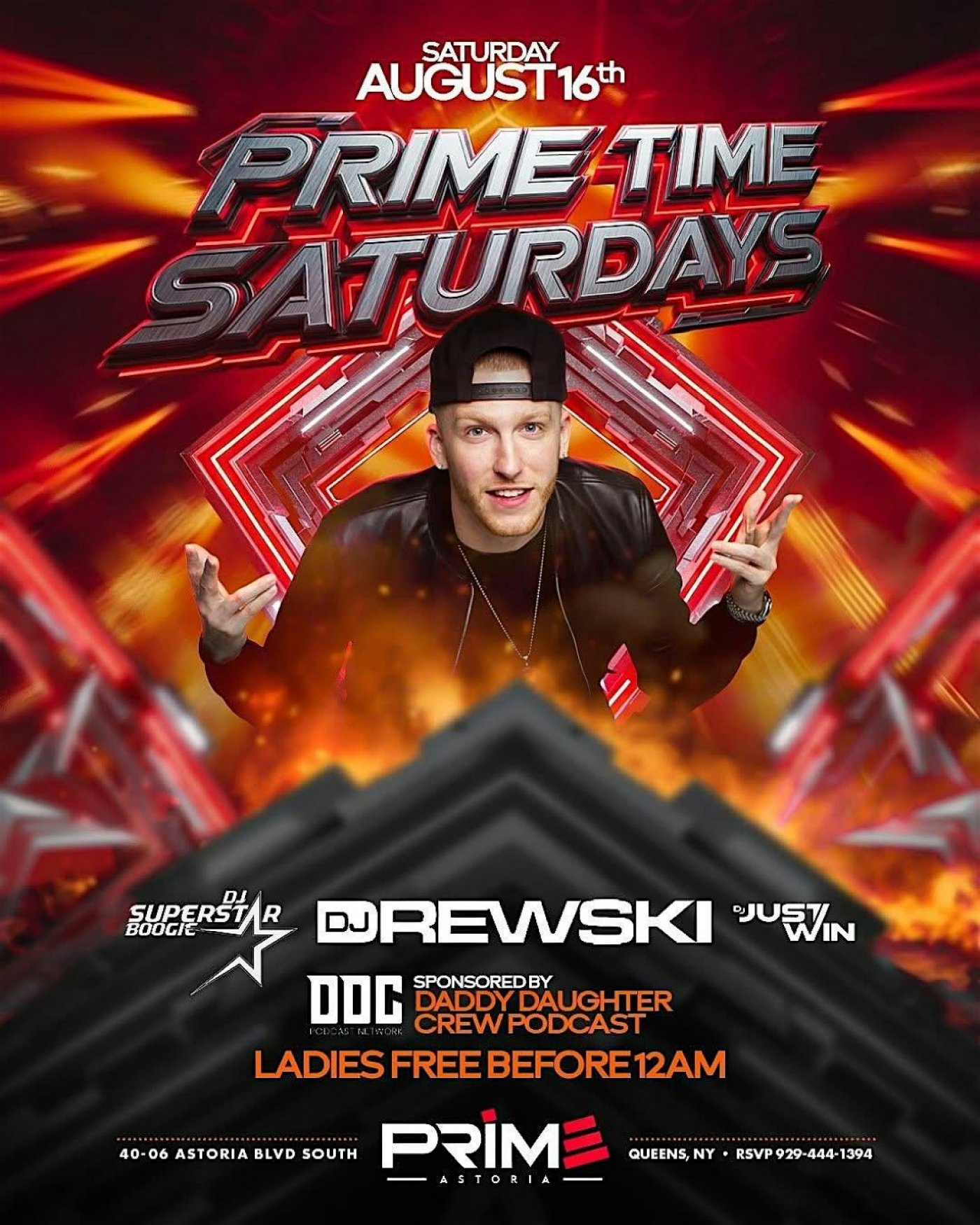 Primetime Saturdays at Prime Astoria – Saturday Night Party | Aug 16th, 16 August | Event in Astoria | AllEvents