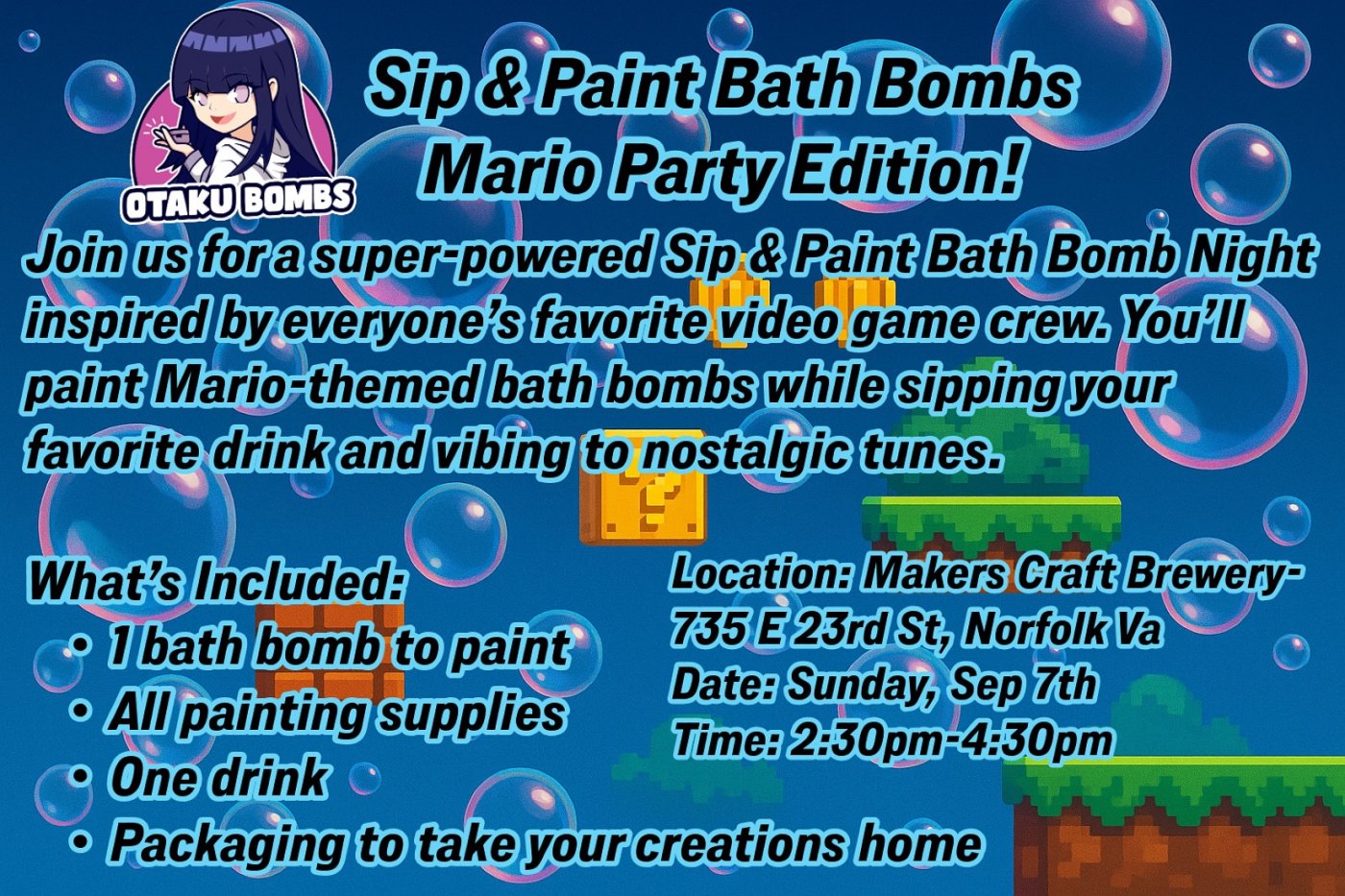 Sip & Paint Bath Bombs, 7 September | Event in Norfolk | AllEvents