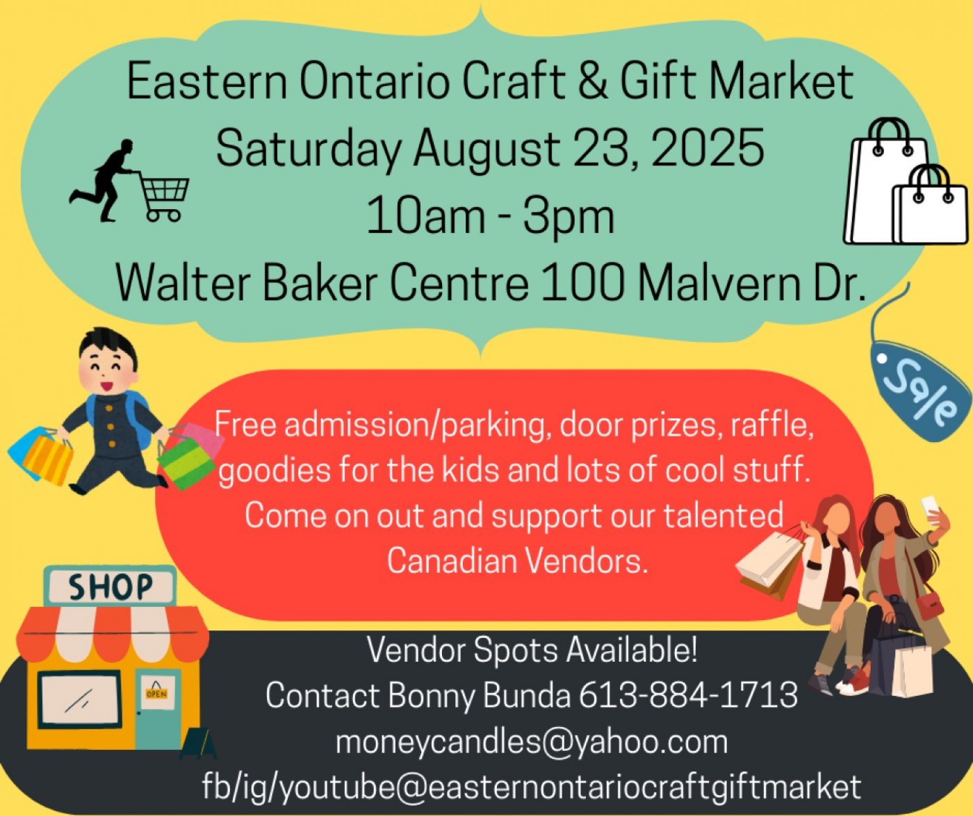 Eastern Ontario Craft & Gift Market, 23 August | Event in Ottawa | AllEvents