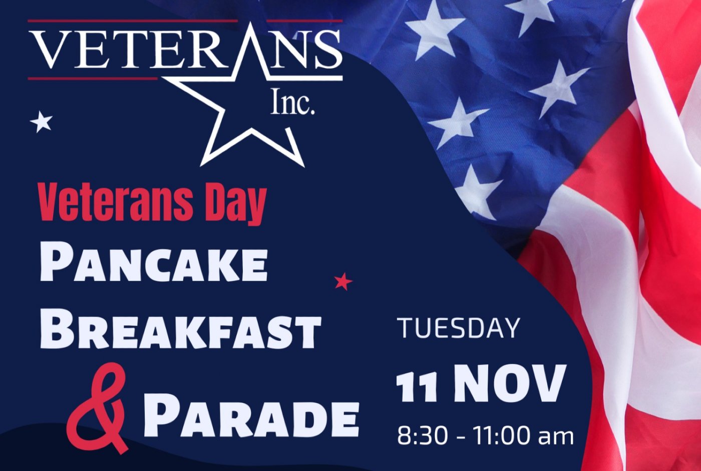 Veterans Day Pancake Breakfast & Parade, 11 November | Event in Worcester | AllEvents