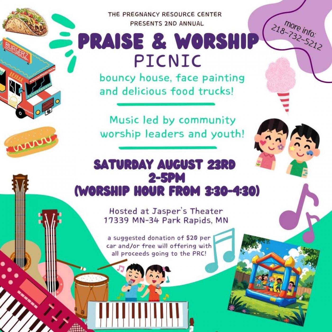 Praise & Worship Picnic, 23 August | Event in Park Rapids | AllEvents