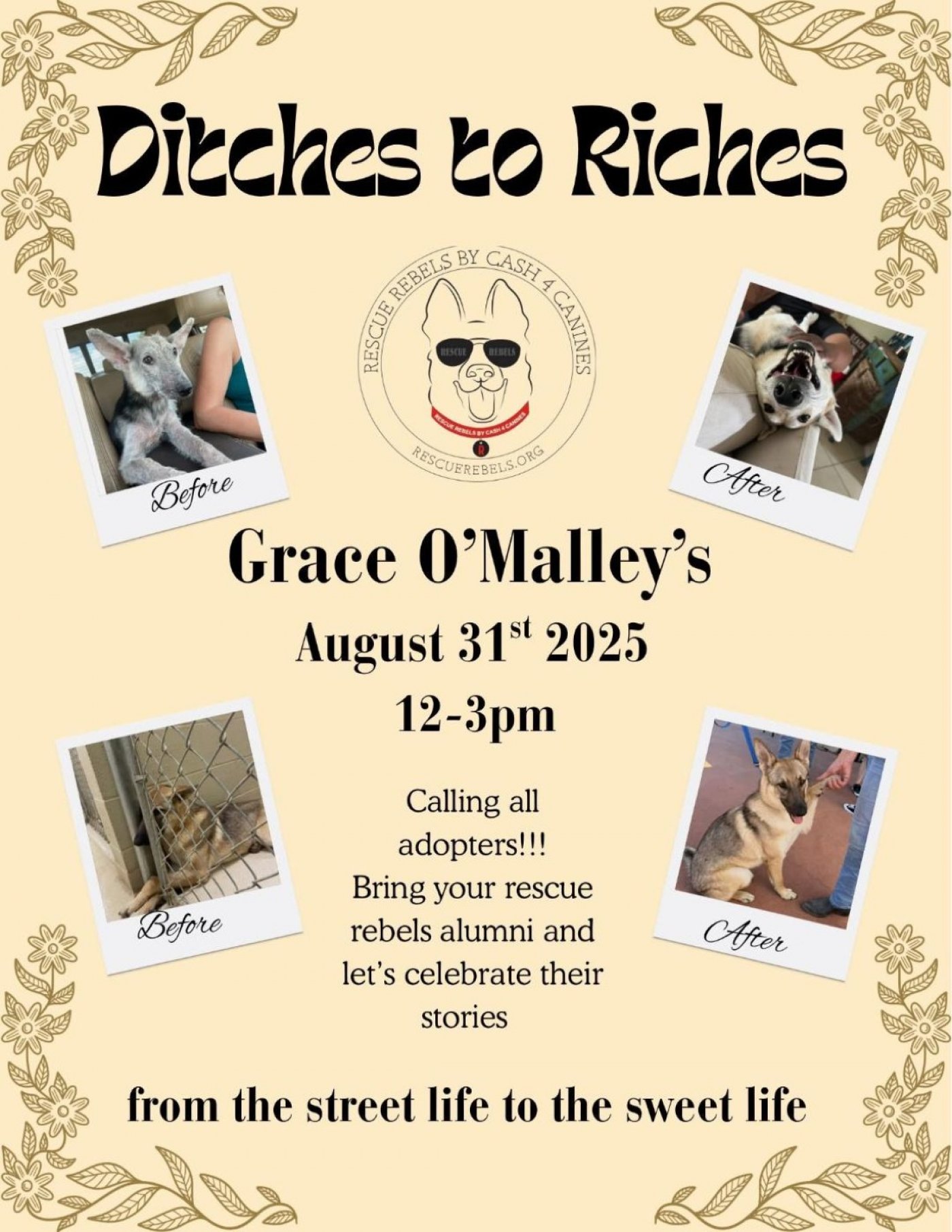 Ditches to Riches, 31 August | Event in Clermont | AllEvents