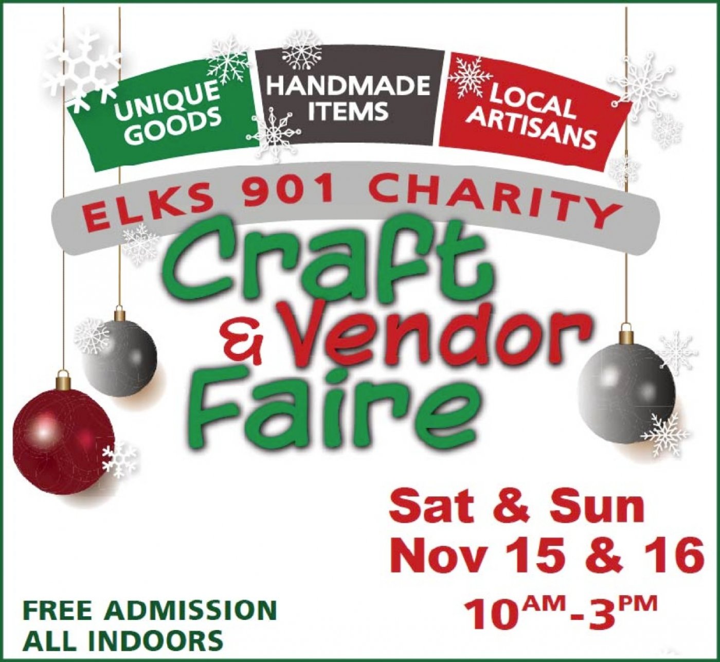 Petaluma Elks Annual Holiday Craft & Vendor Fair, 15 November | Event in Petaluma | AllEvents