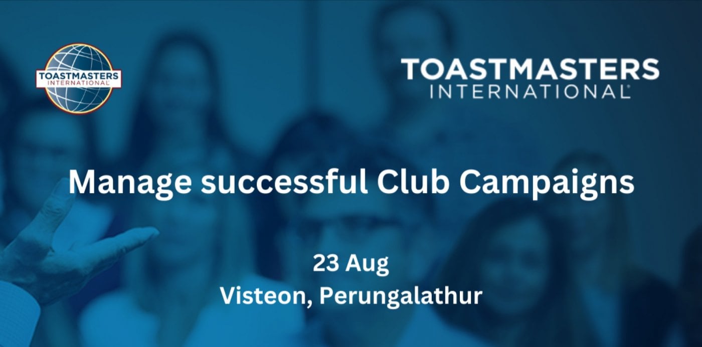 Manage Successful Club Campaigns - Paid Event - 23 Aug, 23 August | Event in Sriperumbudur | AllEvents