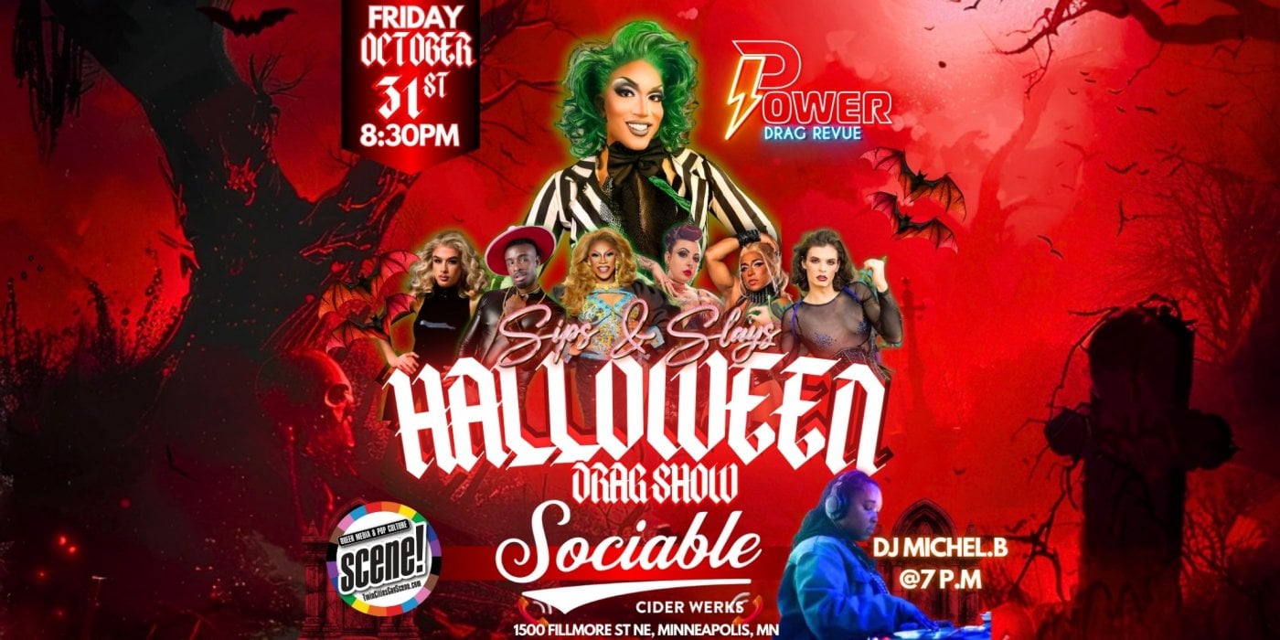 Sips & Slays Halloween Drag Show, 31 October | Event in Minneapolis | AllEvents
