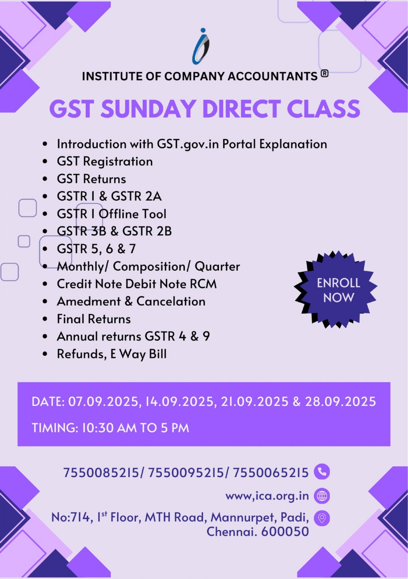 Mastering GST: A Comprehensive Online Course for Tax Professionals and Business Owners, 7 September | AllEvents