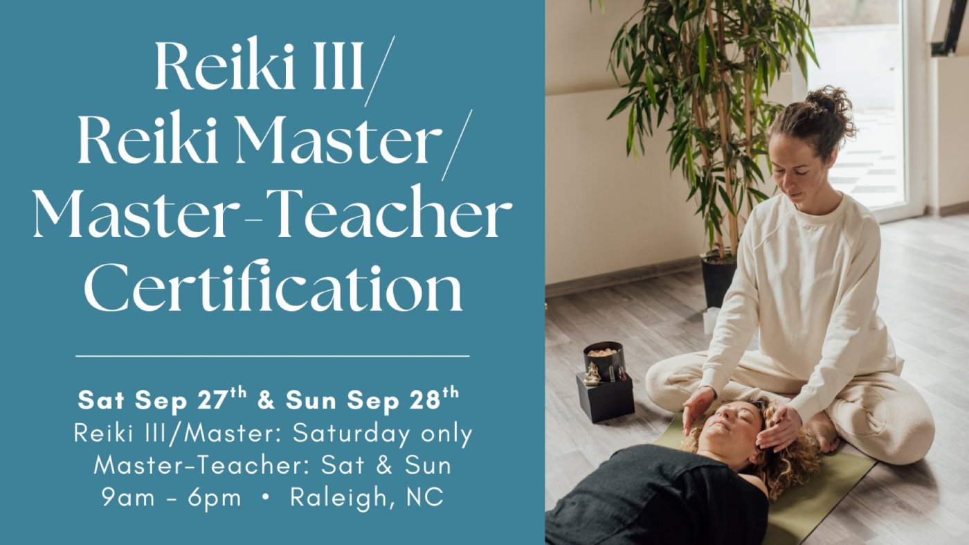 Reiki Master-Teacher Training, 27 September | Event in Raleigh | AllEvents