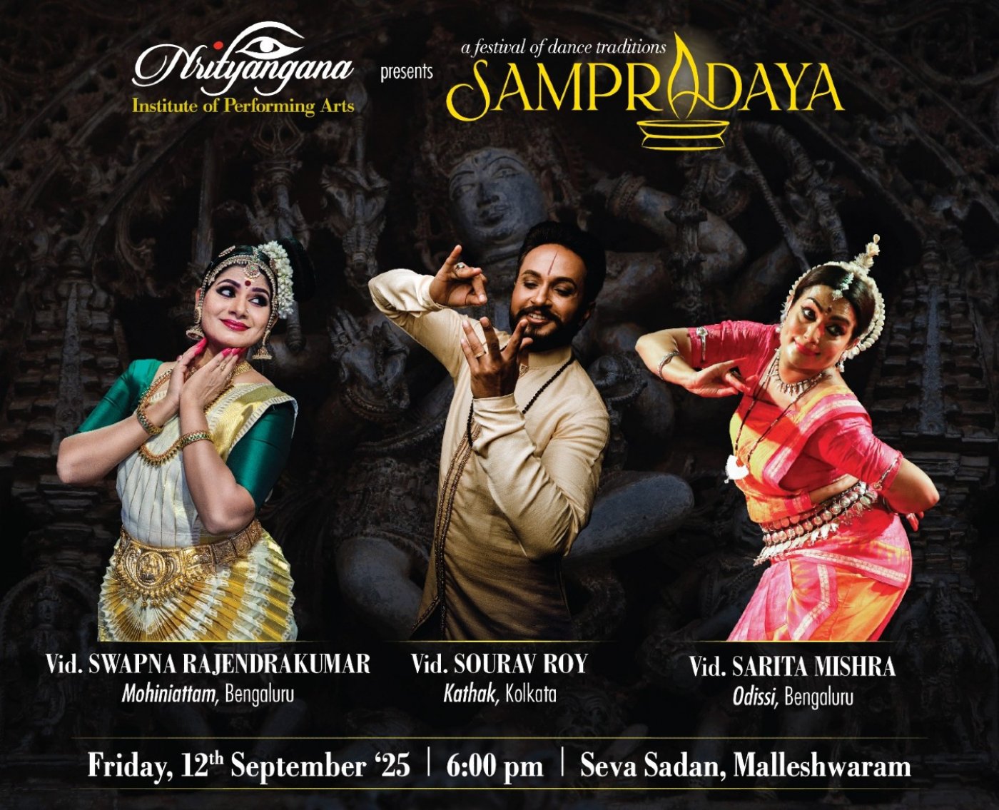 Sampradaya - a festival of dance traditions, 12 September | Event in Bangalore | AllEvents