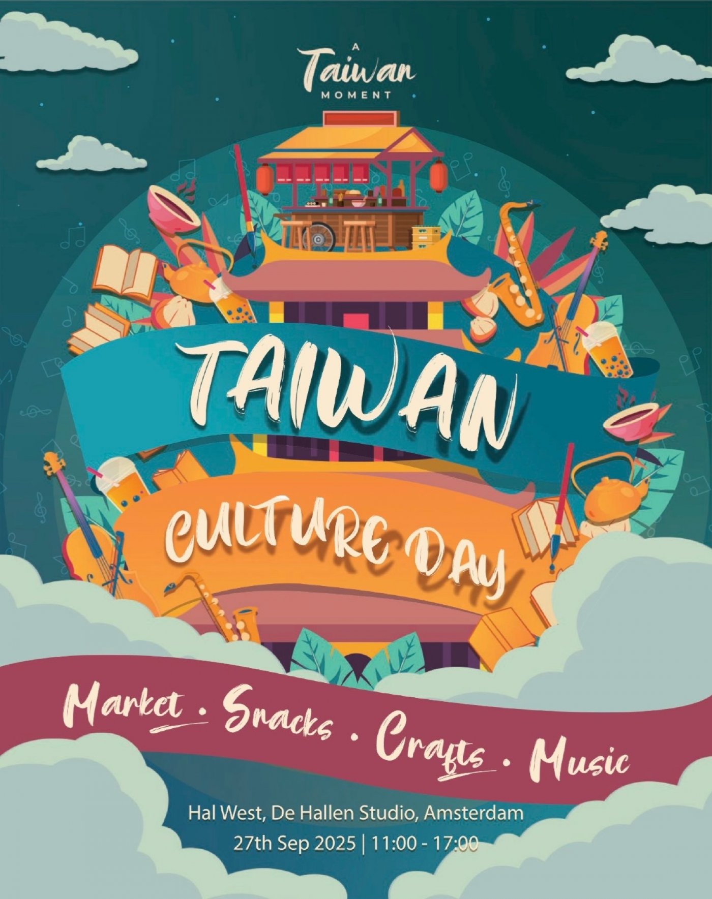 Taiwan Culture Day - A Taiwan Moment, 27 September | Event in Amsterdam | AllEvents