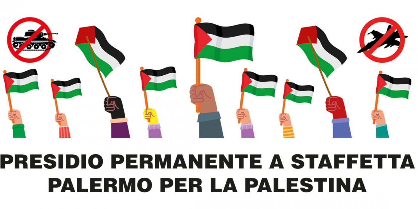PRESIDIO PERMANENTE A STAFFETTA PALERMO PER LA PALESTINA | Event in Palermo | AllEvents