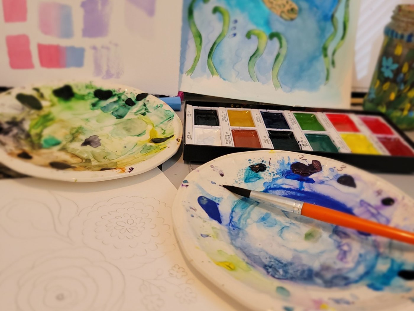 Watercolor Made Simple: Foundation" SEPT 4wk Course, 7 September | Event in Fort Mill | AllEvents