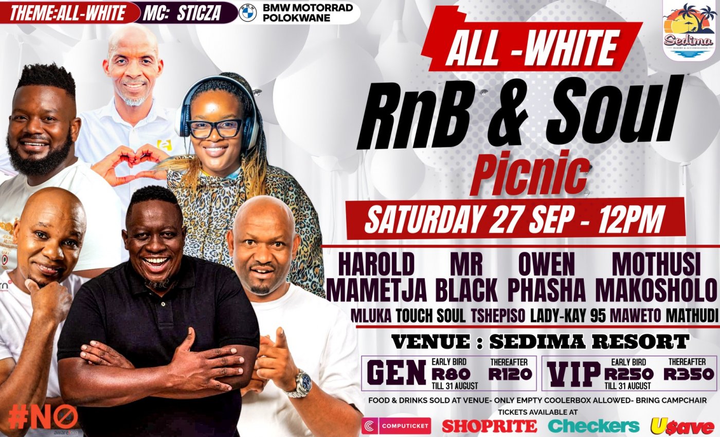 All-White RnB & Soul Picnic, 27 September | Event in Tzaneen | AllEvents