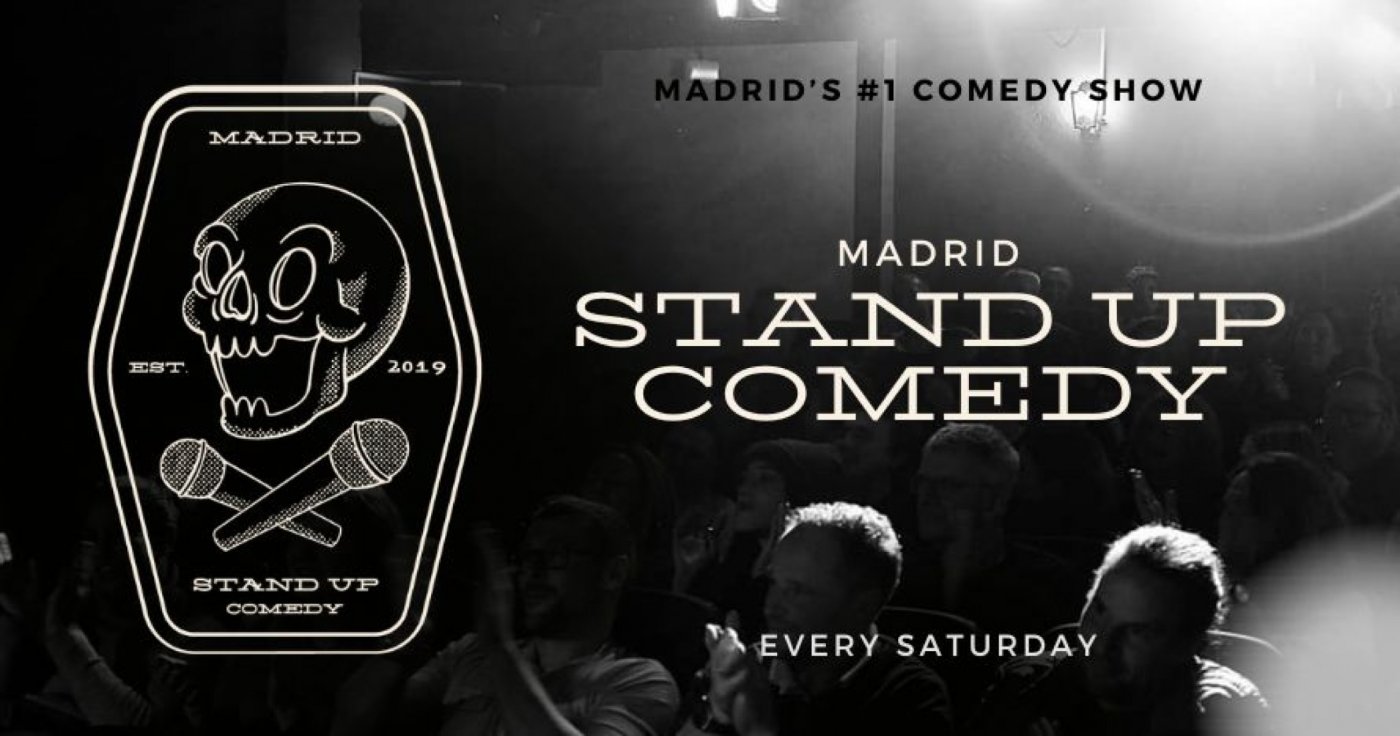 Madrid Stand Up Comedy in English (Full Bar), 23 August | Event in Madrid | AllEvents