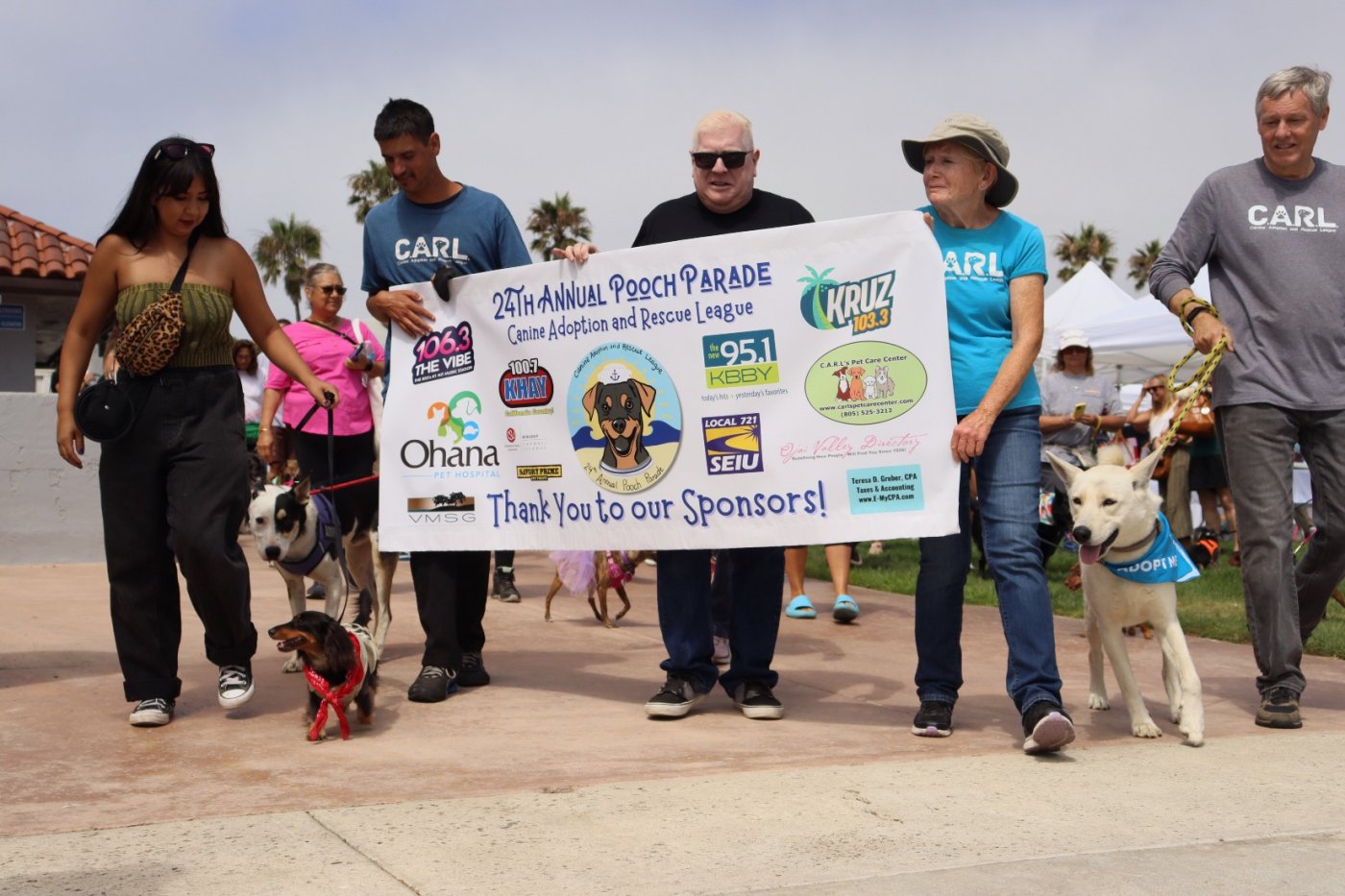 Canine Adoption & Rescue League (C.A.R.L.) 25th Annual Pooch Parade, 24 August | Event in Ventura | AllEvents