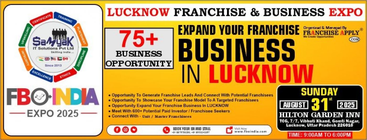 FBO INDIA 2025 - LUCKNOW, 31 August | Event in Lucknow | AllEvents