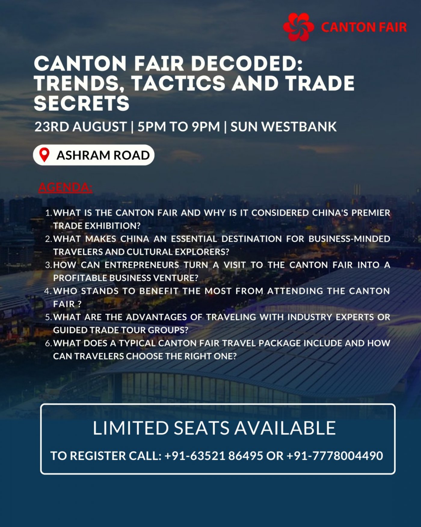 CANTON FAIR DECODED: TRENDS, TACTICS, AND TRADE SECRET, 23 August | Event in Ahmedabad | AllEvents