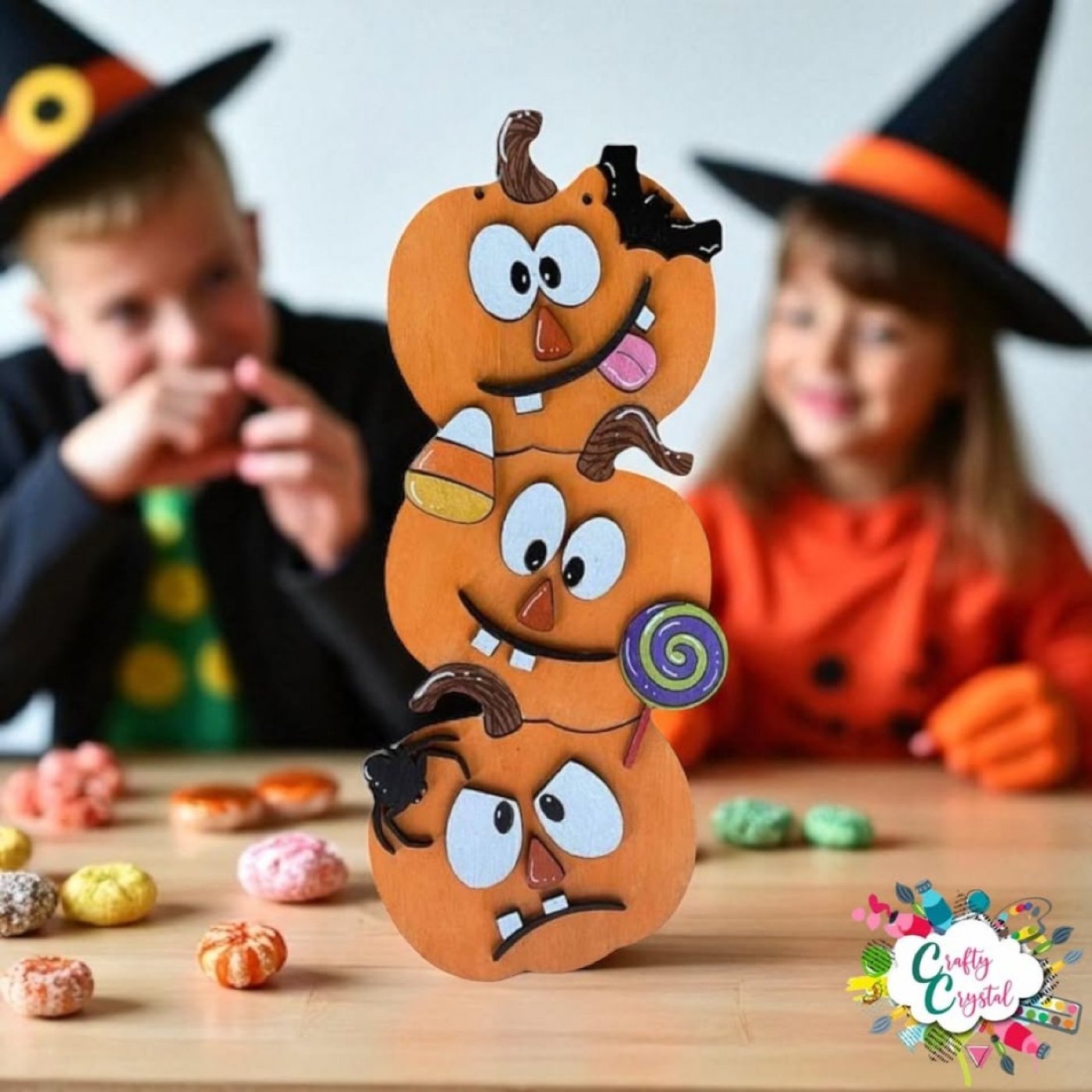 3D Children's Silly Face Stacked Pumpkin Sign, 21 October | Event in Kitchener | AllEvents