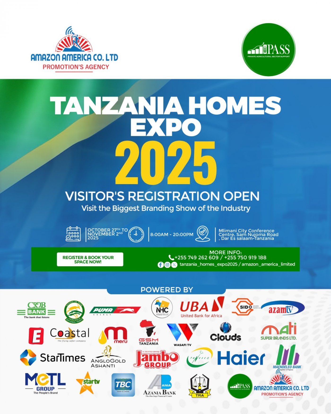 DON'T MISS TANZANIA HOMES EXPO CONFERENCE 2025, 27 October | Event in Dar Es Salaam | AllEvents