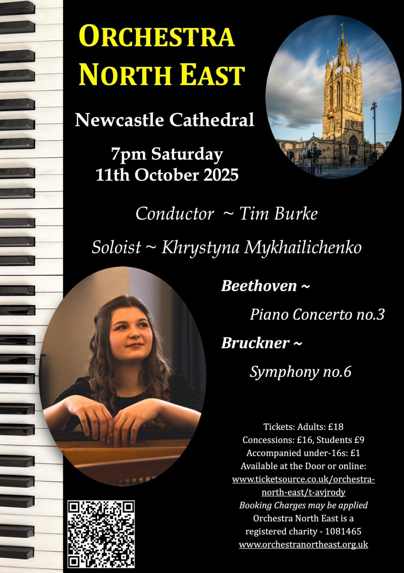 Orchestra North East Concert, 11 October | Event in Newcastle Upon Tyne | AllEvents