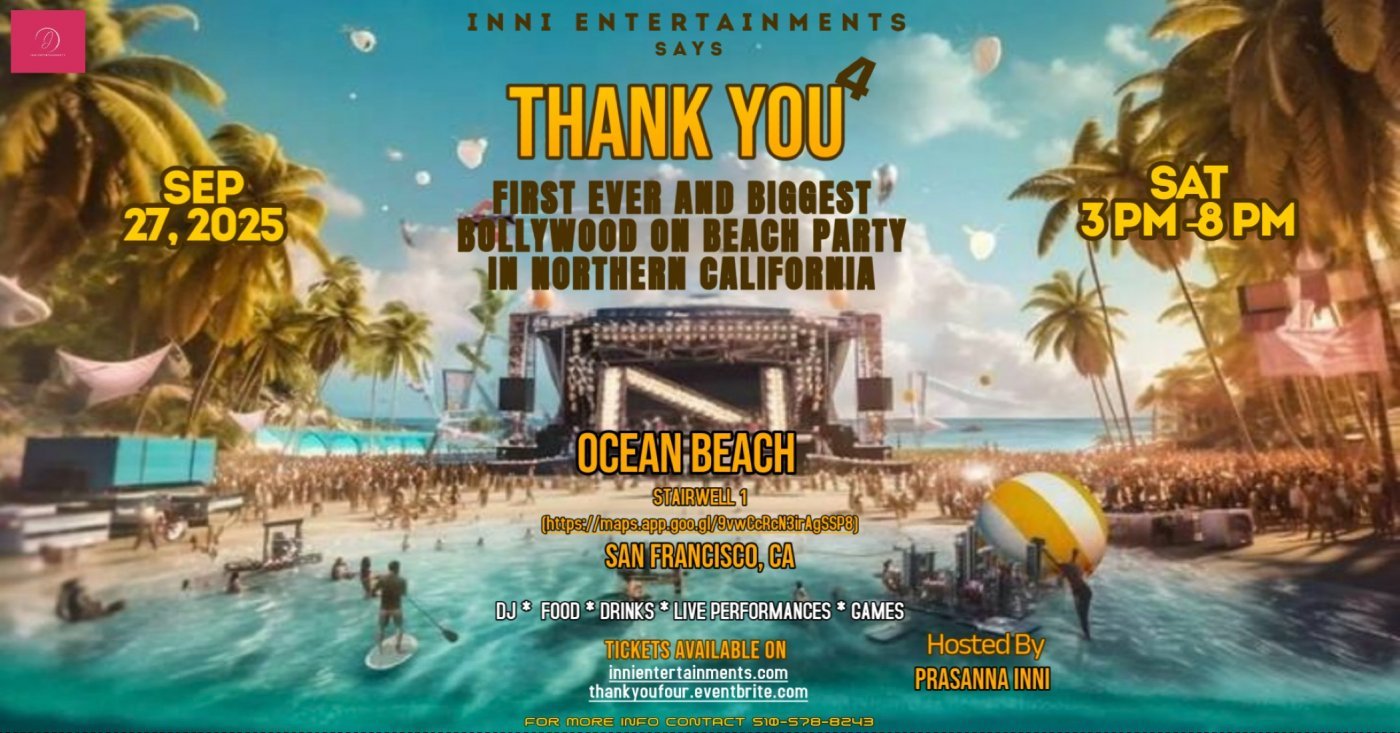 Thank You 4, 27 September | Event in San Francisco | AllEvents