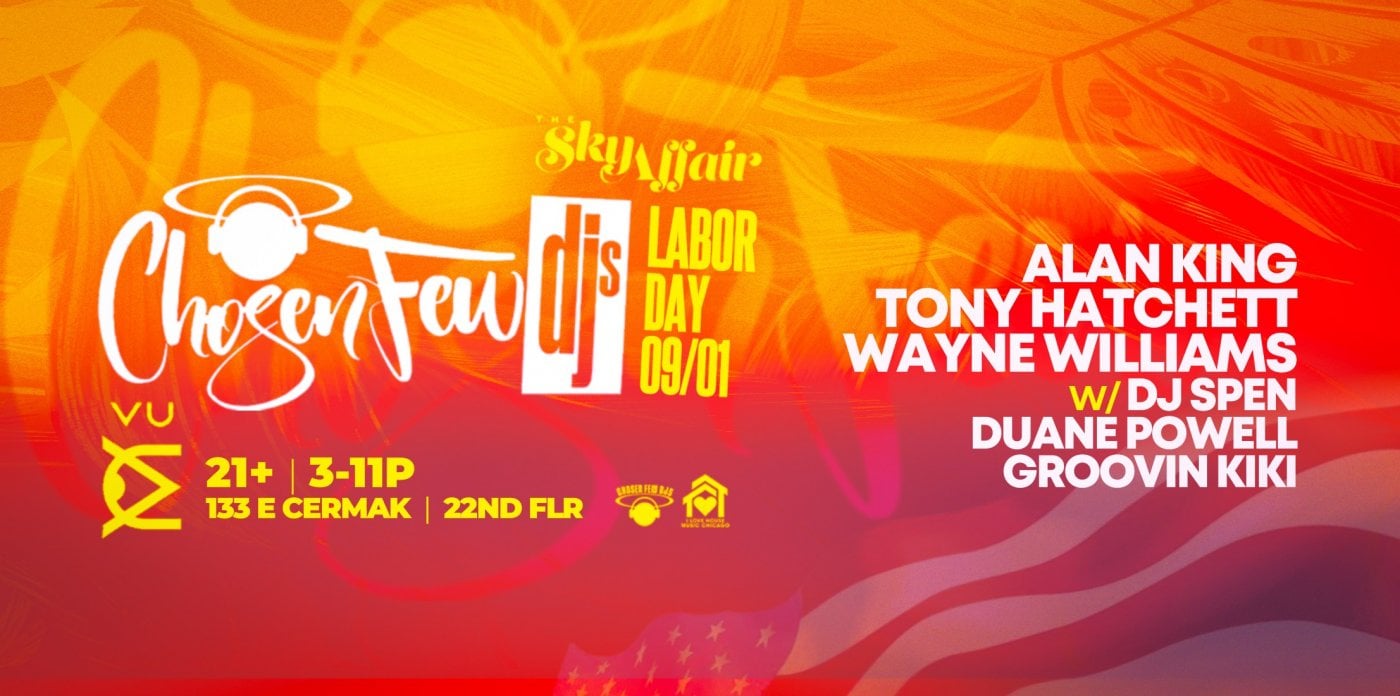 The Labor Day Edition of The Sky Affair House Music Day Party at Vu Rooftop, 1 September | Event in Chicago