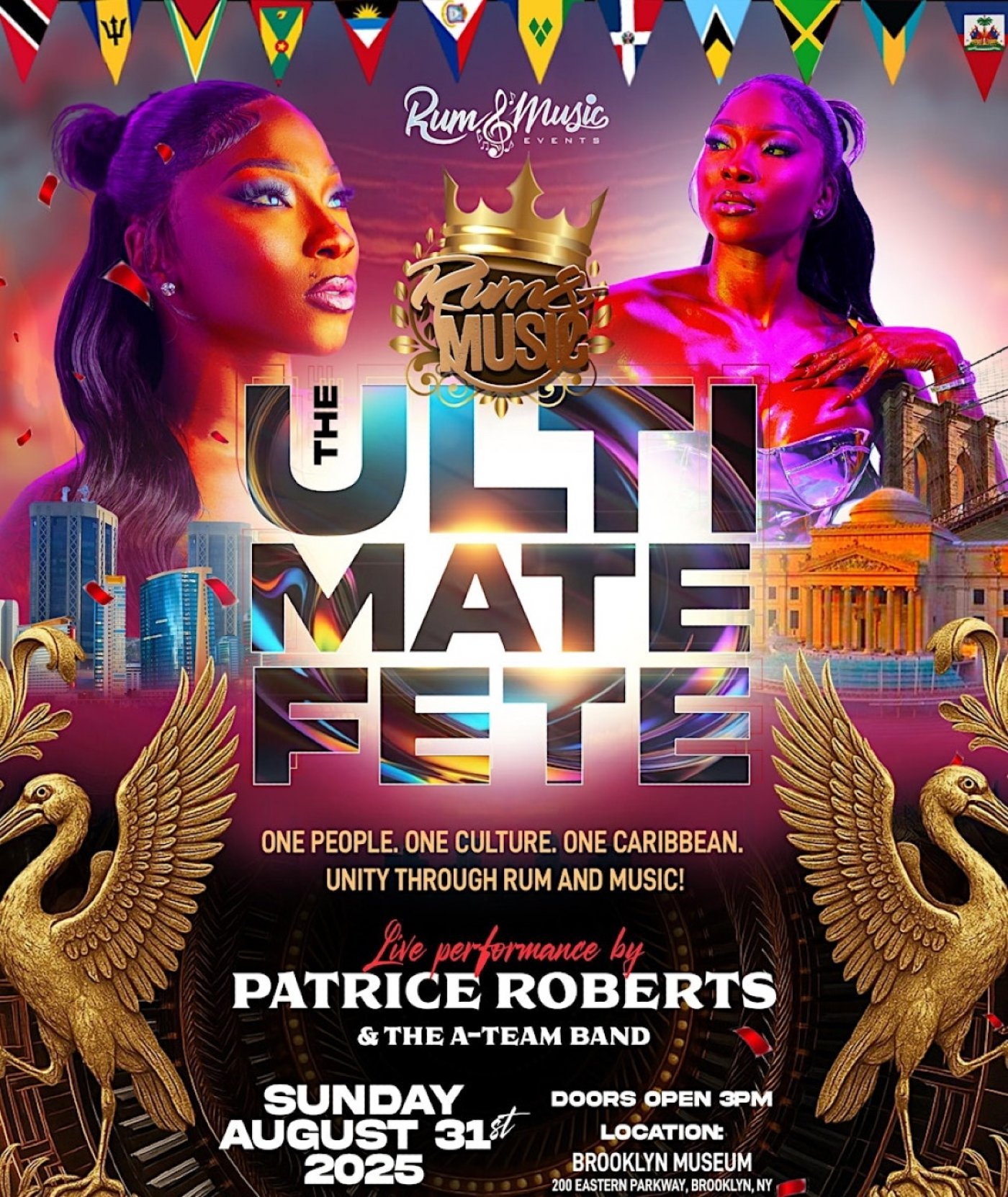 Rum and Music | The Ultimate Fete - Labor Day Weekend-AUG 31, 31 August | Event in Brooklyn | AllEvents